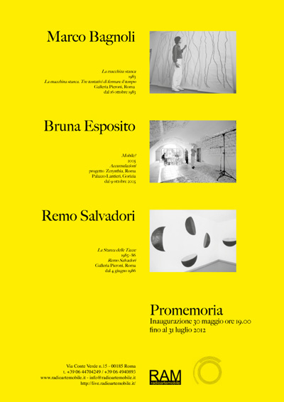 Invitation Exhibition Promemoria