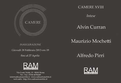 Invitation to CAMERE XVIII
