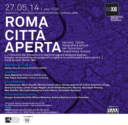 Invitation to MAXXI