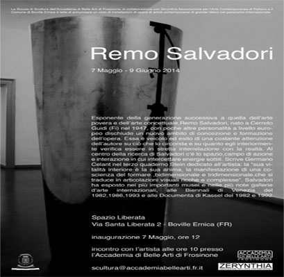 Remo Salvadori in Boville Frosinone