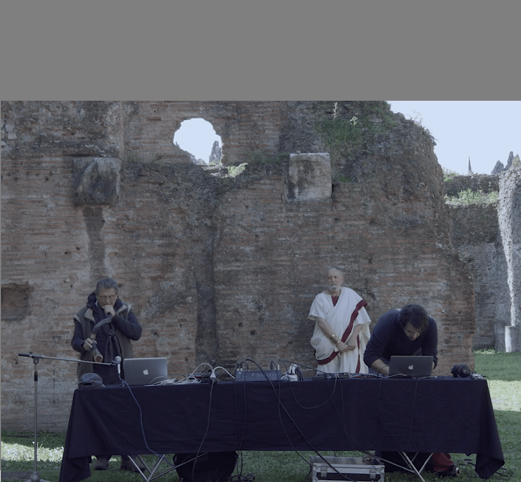 image from the live at Terme di Caracalla
